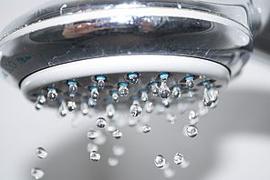 Shorten showers to save water in your household. Photo by morguefile.com.