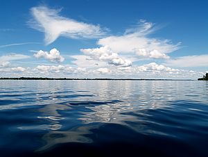 Photo of Lake Champlain by Lisa Liotta.