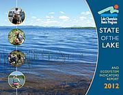 The State of the Lake report comes out every three to four years to report on Lake Champlain's condition. Graphic by LCBP.