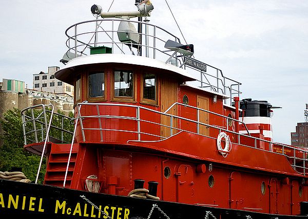 Tugboat from the McAllister Towing and Transportation Company. Photo by Rob and Jessie Stankey.